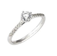 Anello Donna in Oro bianco Diamante AN-924-72